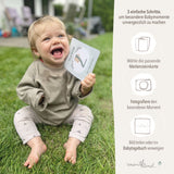 Meilensteinkarten Baby Tiere