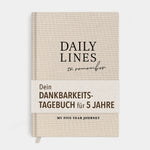 Tagebuch für 5 Jahre Beige