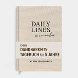 Tagebuch für 5 Jahre Beige