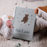 Baby-Tagebuch „Babys erstes Jahr" - Bär