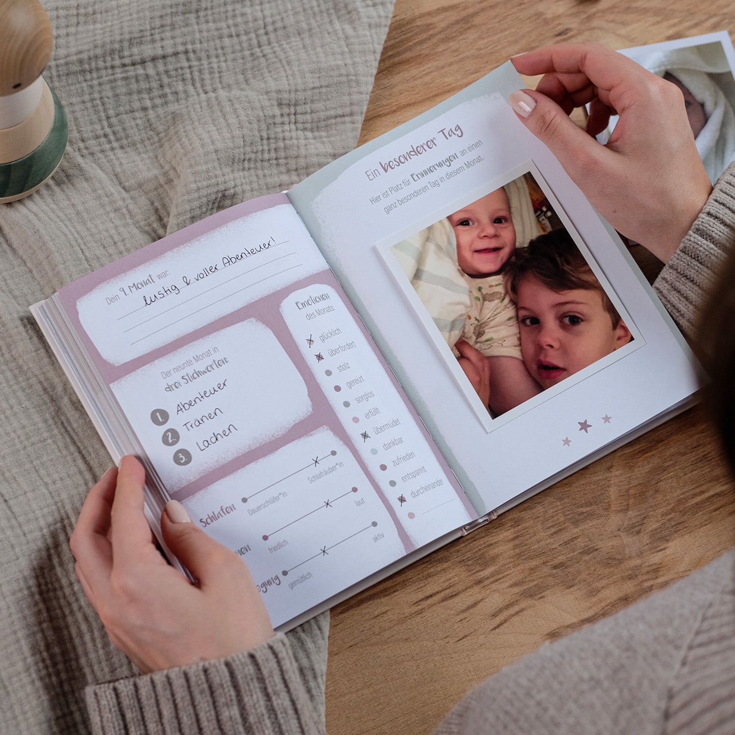 Baby-Tagebuch „Babys erstes Jahr" - Fuchs