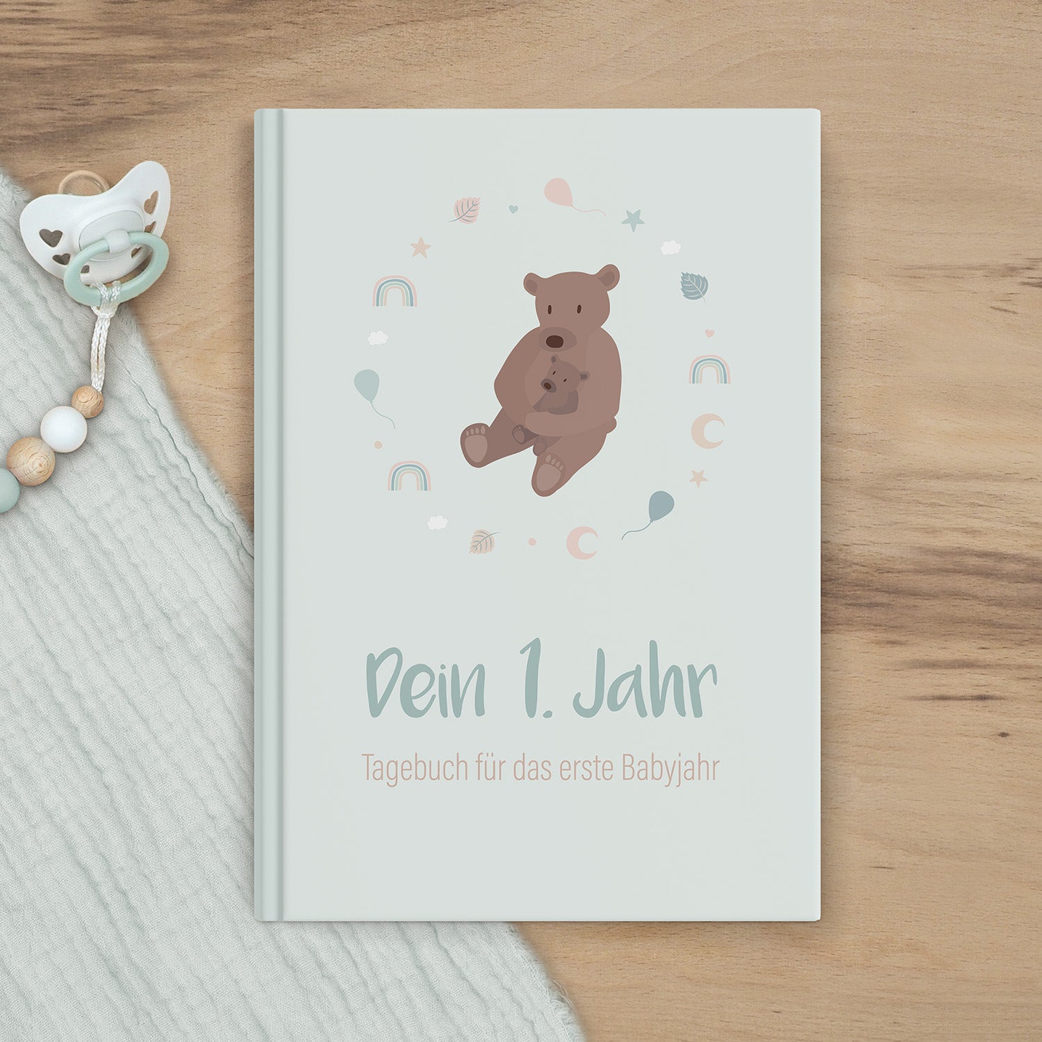 Baby-Tagebuch „Babys erstes Jahr" - Bär