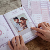 Baby-Tagebuch „Babys erstes Jahr" - Alpaka mit Stickern