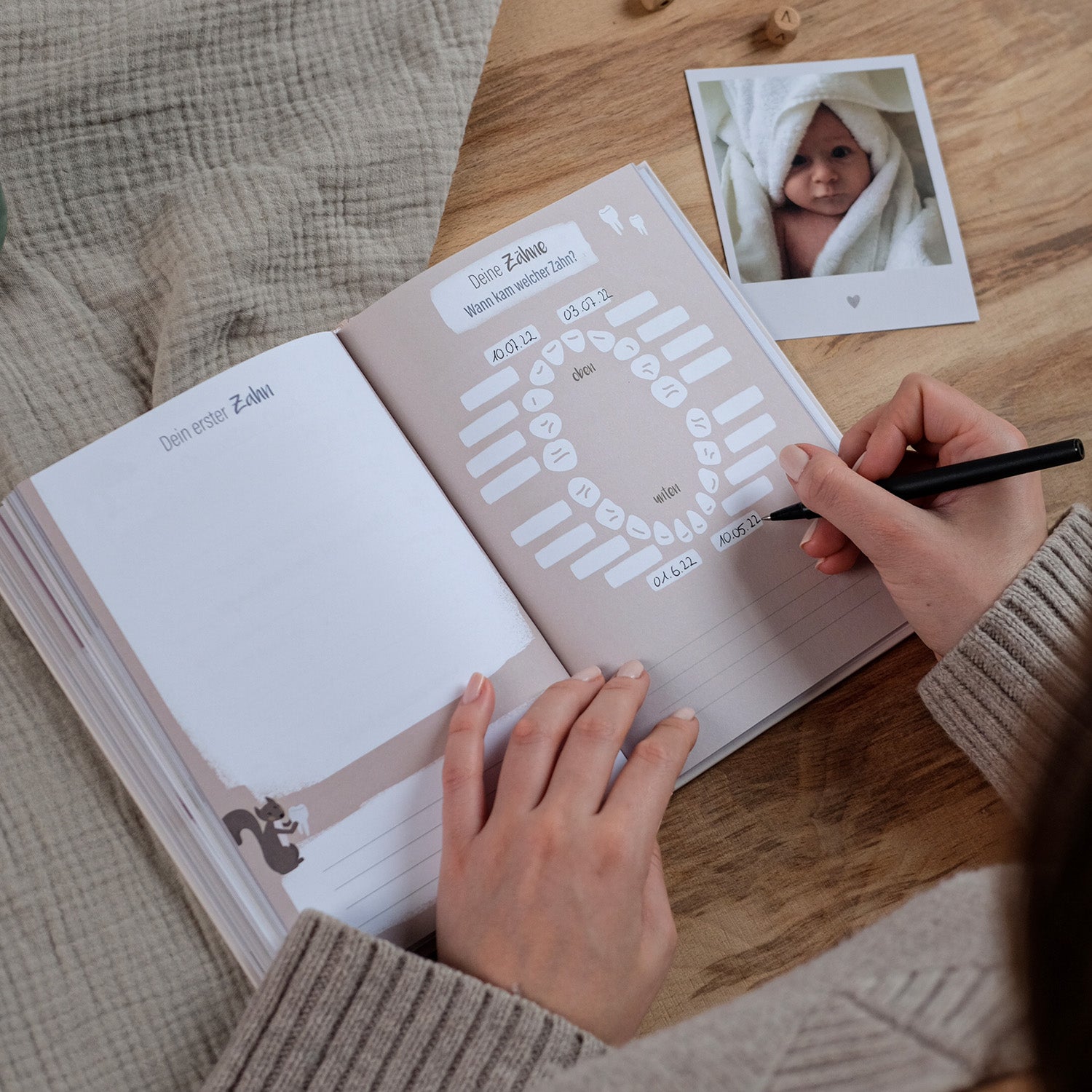 Baby-Tagebuch „Babys erstes Jahr" - Fuchs