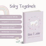 Baby-Tagebuch „Babys erstes Jahr" - Alpaka