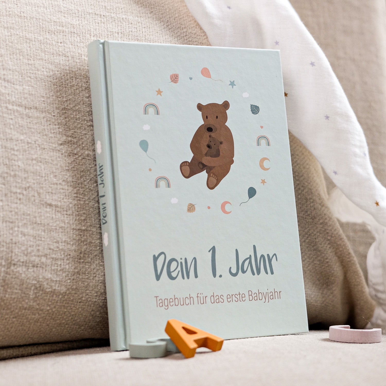 Baby-Tagebuch „Babys erstes Jahr" - Bär