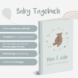 Baby-Tagebuch „Babys erstes Jahr" - Bär