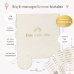 Babytagebuch „Mein erstes Lebensjahr" - Leinen