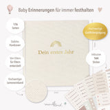 Babytagebuch „Mein erstes Lebensjahr" - Leinen