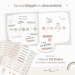 Babytagebuch „Mein erstes Lebensjahr" - Leinen