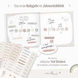Babytagebuch „Mein erstes Lebensjahr" - Leinen