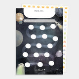 Belohnungsblock Motivationsblock Weltraum