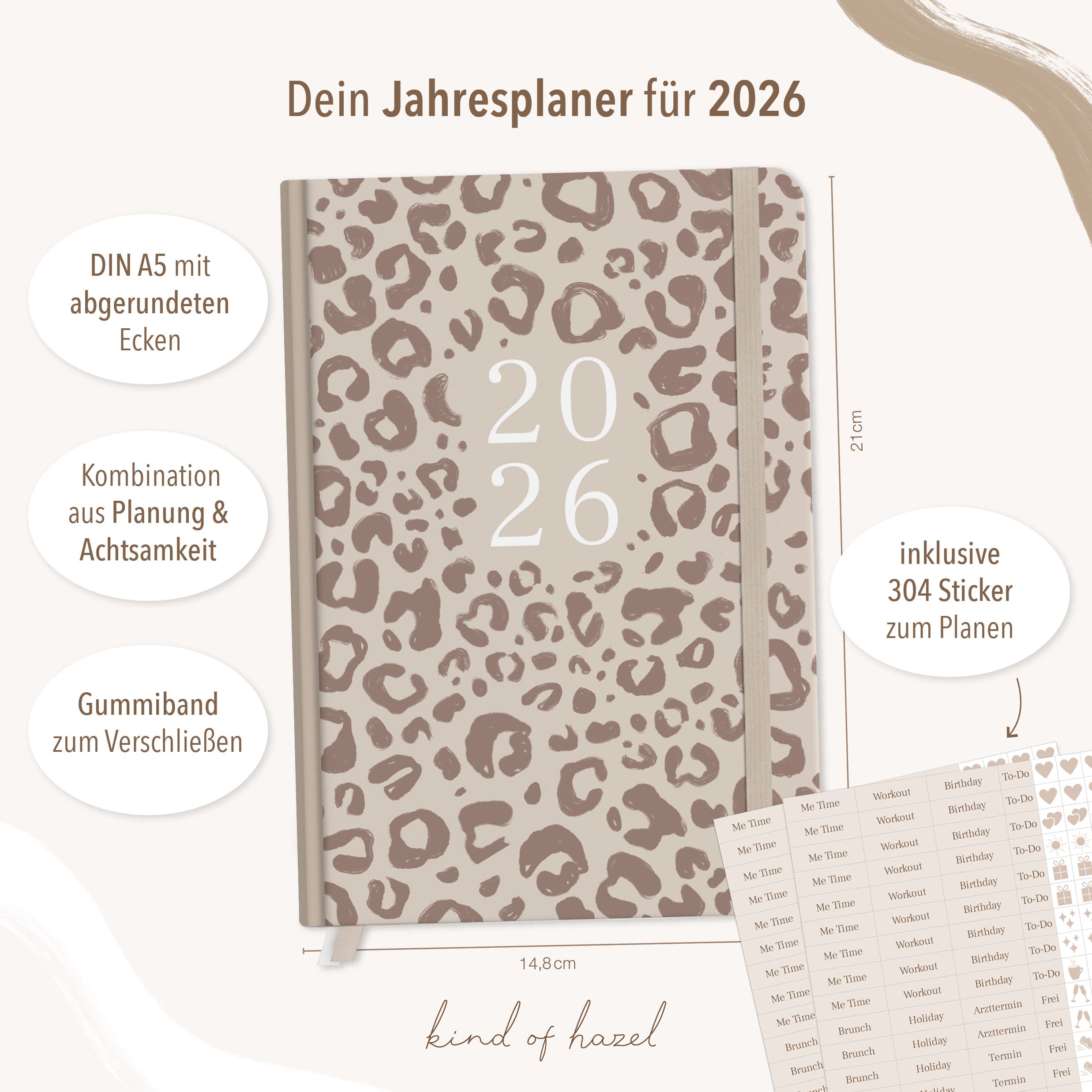 Buchkalender 2026 Leo
