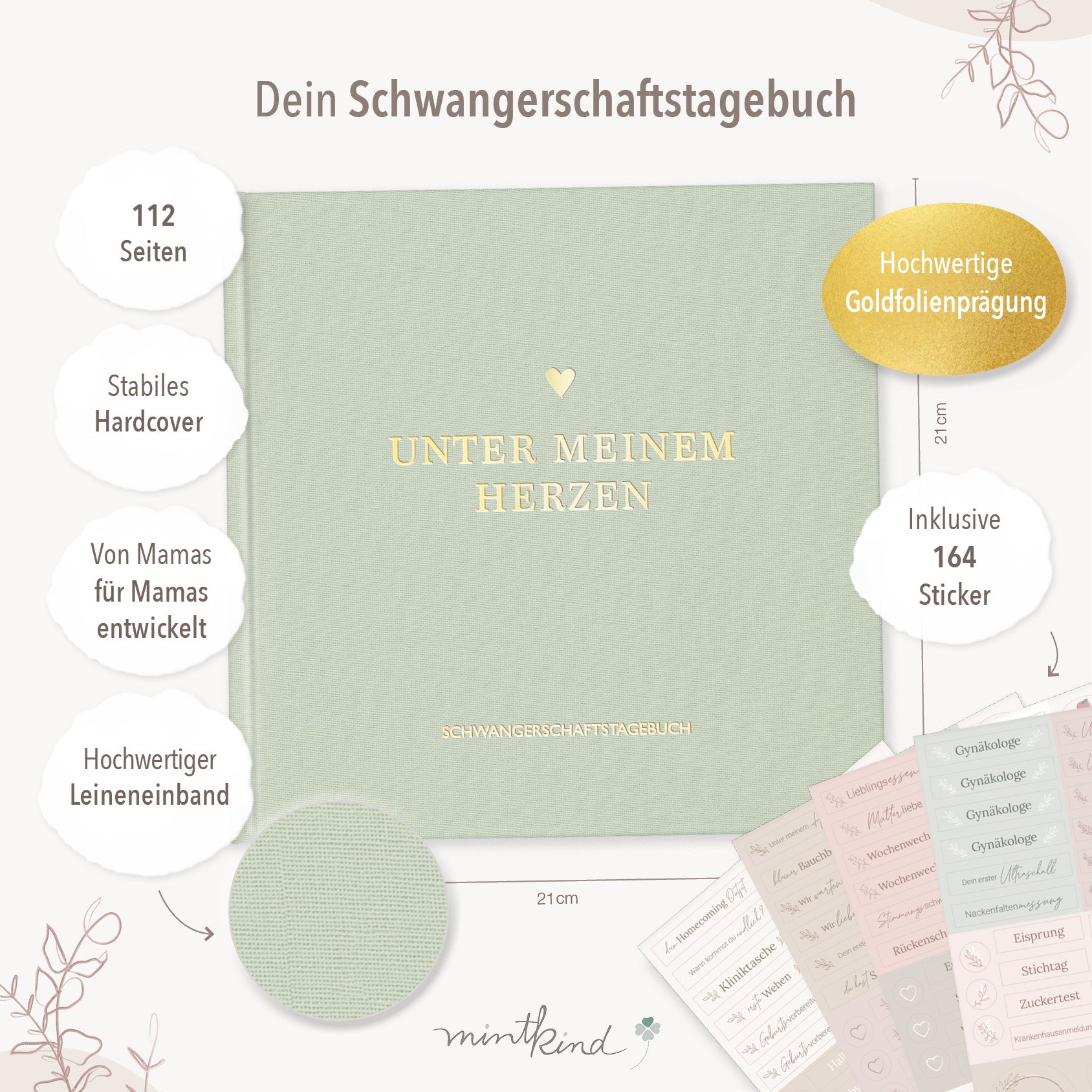 Schwangerschaft Bundle Grün