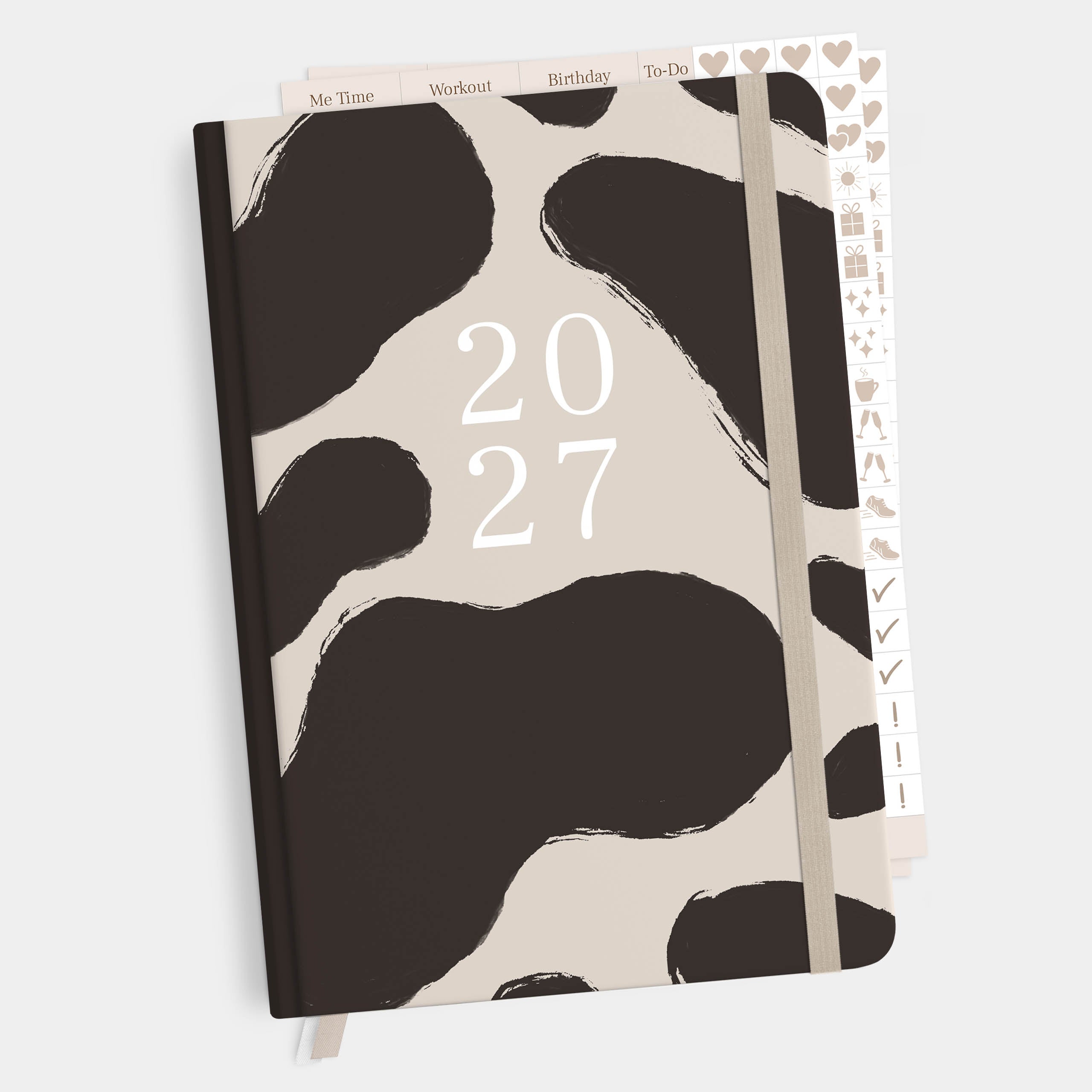 Planer Buchkalender 2027 Kuh