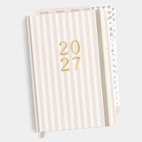 Planer Buchkalender 2027 Streifen