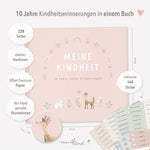 Erinnerungsalbum Meine Kindheit Blumen
