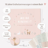 Erinnerungsalbum Meine Kindheit Blumen
