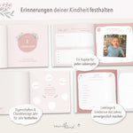 Erinnerungsalbum Meine Kindheit Blumen