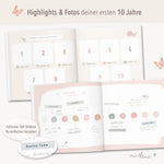 Erinnerungsalbum Meine Kindheit Blumen