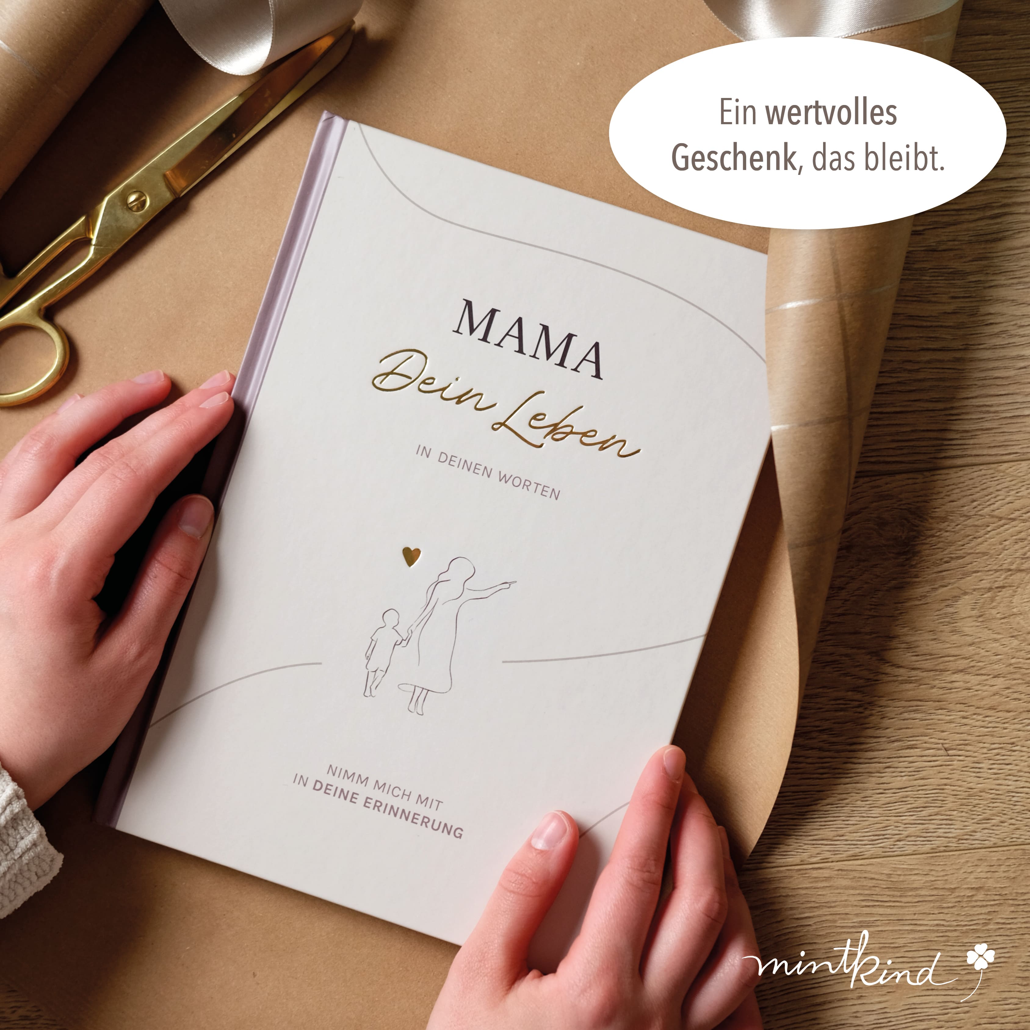 Erinnerungsbuch Leben Mama