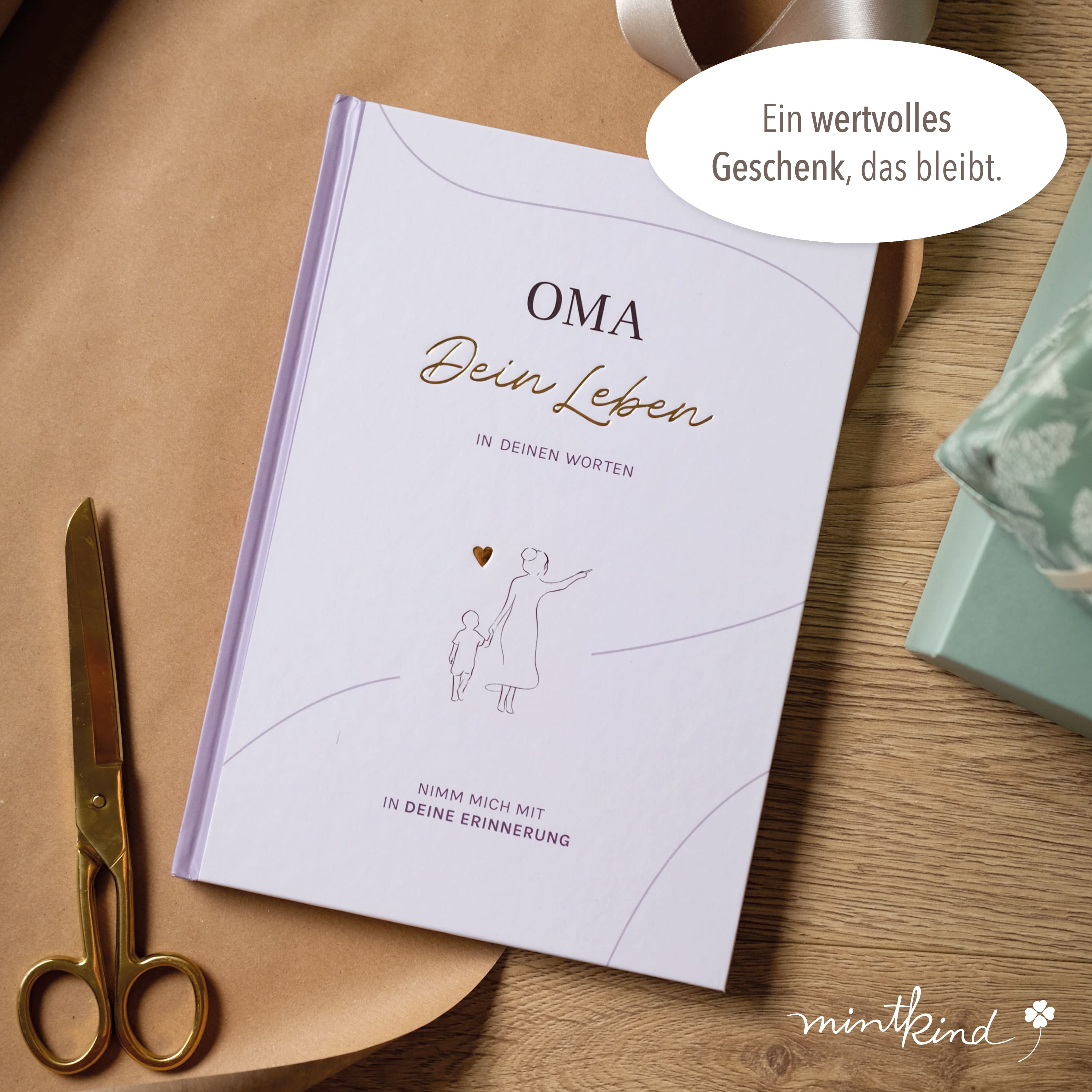 Erinnerungsbuch Leben Oma