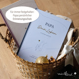 Erinnerungsbuch Leben Papa