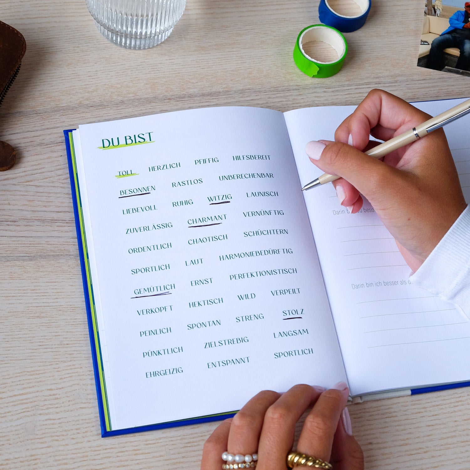 Papa Buch zum Ausfüllen