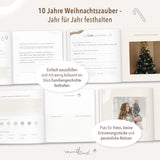 Erinnerungsbuch Weihnachten "Our Christmas Memories"