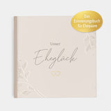 Erinnerungsbuch Hochzeitstage Beige