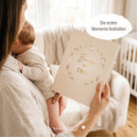 Erinnerungsbuch Briefe Baby Beige