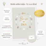 Erinnerungsbuch Briefe Baby Salbei