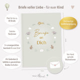 Erinnerungsbuch Briefe Baby Salbei