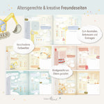 Freundebuch Fahrzeuge quadratisch groß 