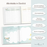 Freundebuch Fahrzeuge quadratisch groß 