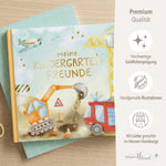 Freundebuch Fahrzeuge quadratisch groß 