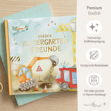 Freundebuch Fahrzeuge quadratisch groß 