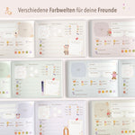 Freundebuch für die Schule Herzen