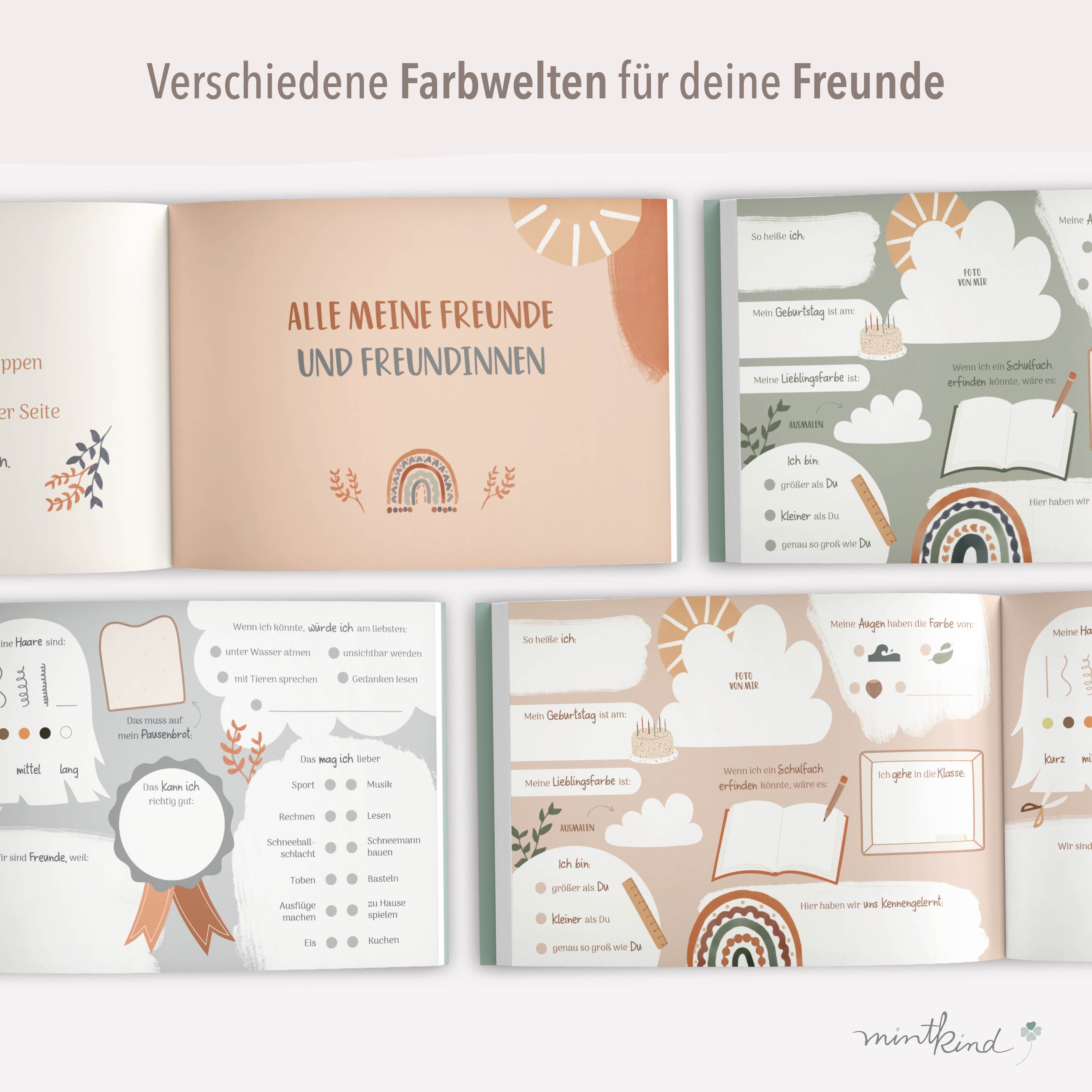 Freundebuch mint