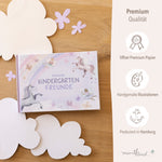 Freundebuch im Einhorn-Design türkis 