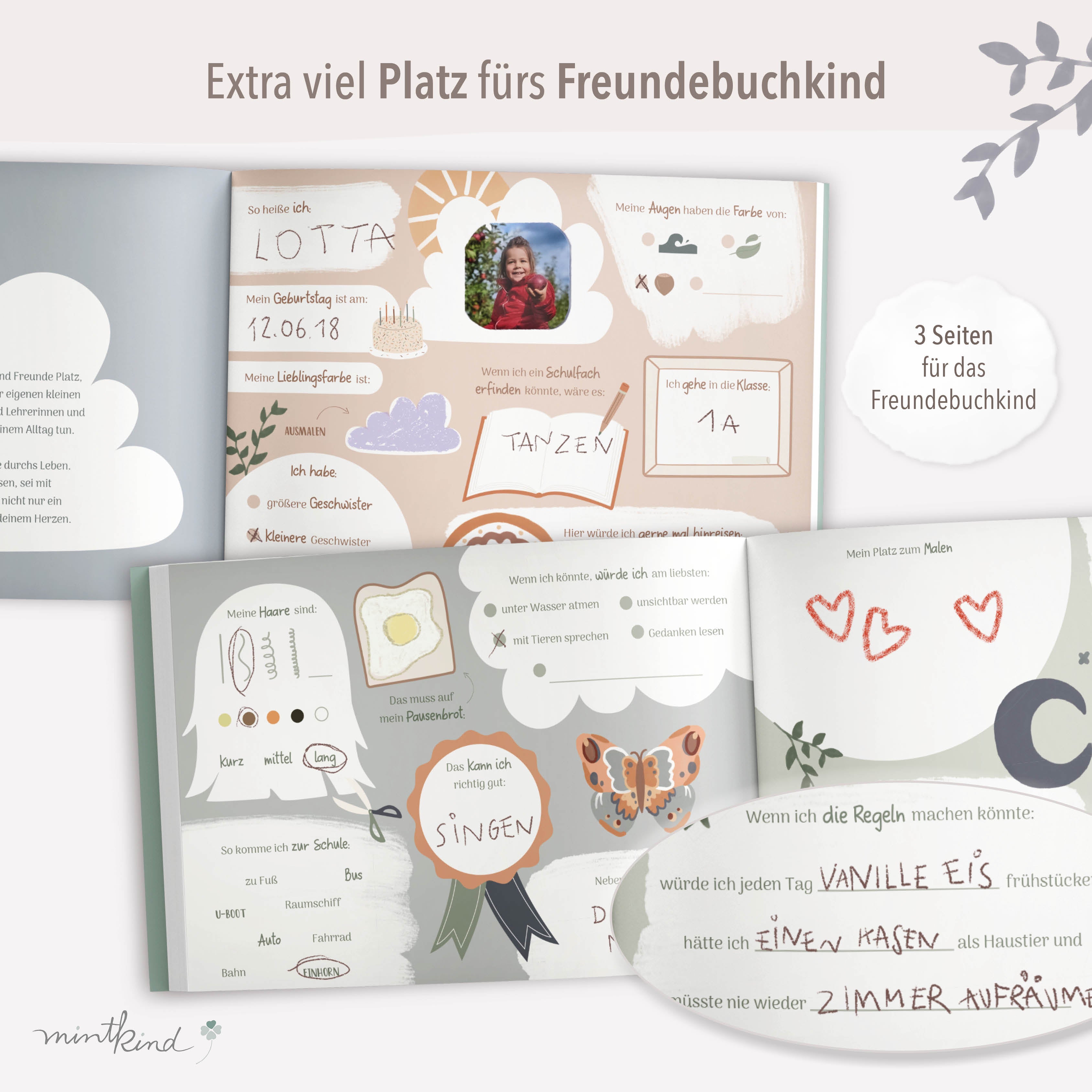 Freundebuch mint