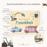 Freundebuch Fahrzeuge Kindergarten