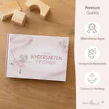 Freundebuch Kindergarten rosa Balletmäuse.