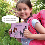 Freundebuch Grundschule Pferde Rosa