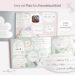 Freundebuch Schule Rosa
