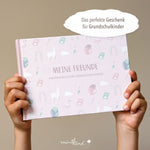 Freundebuch Schule Rosa