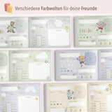 Freundebuch für den Kindergarten mit Fußball-Motiven