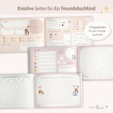 Freundebuch Grundschule im Waldtiere-Design