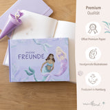 Freundebuch im Meerjungfrau-Design