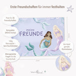 Freundebuch im Meerjungfrau-Design